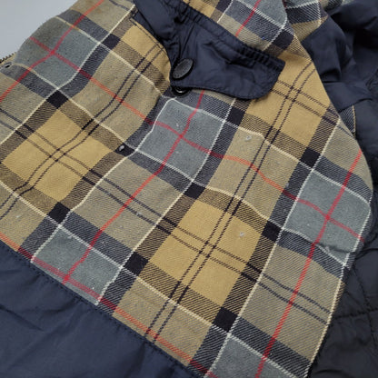 【現状渡し品】【メンズ】 BARBOUR バーブァー BURN WAX JACKET ワックス ジャケット アウター 144-260723-kh-13-izu サイズ：M カラー：ネイビー 万代Net店