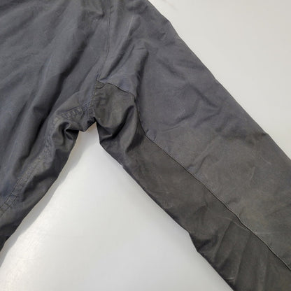 【現状渡し品】【メンズ】 BARBOUR バーブァー BURN WAX JACKET ワックス ジャケット アウター 144-260723-kh-13-izu サイズ：M カラー：ネイビー 万代Net店