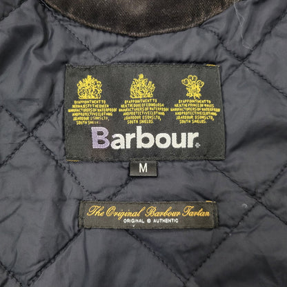 【現状渡し品】【メンズ】 BARBOUR バーブァー BURN WAX JACKET ワックス ジャケット アウター 144-260723-kh-13-izu サイズ：M カラー：ネイビー 万代Net店