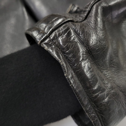 【現状渡し品】【メンズ】 NORWEGIAN ARMED FORCES DOUBLE BREAST SHORT MOTORCYCLE JACKET ダブル ブレスト ショート モーターサイクル ジャケット アウター 146-260723-kh-14-izu カラー：ブラック 万代Net店