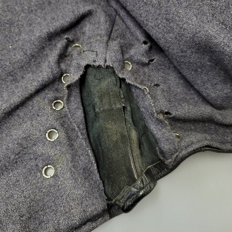 【現状渡し品】【メンズ】 NORWEGIAN ARMED FORCES DOUBLE BREAST SHORT MOTORCYCLE JACKET ダブル ブレスト ショート モーターサイクル ジャケット アウター 146-260723-kh-14-izu カラー：ブラック 万代Net店