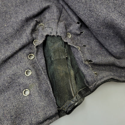 【現状渡し品】【メンズ】 NORWEGIAN ARMED FORCES DOUBLE BREAST SHORT MOTORCYCLE JACKET ダブル ブレスト ショート モーターサイクル ジャケット アウター 146-260723-kh-14-izu カラー：ブラック 万代Net店