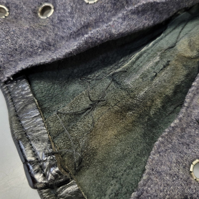 【現状渡し品】【メンズ】 NORWEGIAN ARMED FORCES DOUBLE BREAST SHORT MOTORCYCLE JACKET ダブル ブレスト ショート モーターサイクル ジャケット アウター 146-260723-kh-14-izu カラー：ブラック 万代Net店