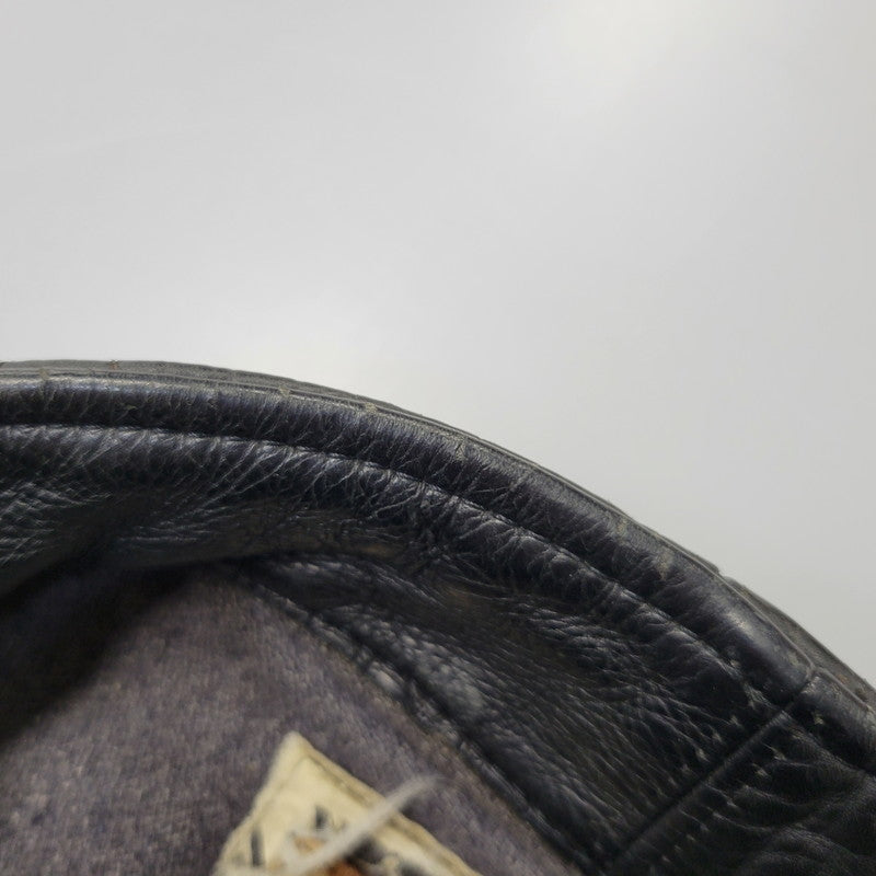 【現状渡し品】【メンズ】 NORWEGIAN ARMED FORCES DOUBLE BREAST SHORT MOTORCYCLE JACKET ダブル ブレスト ショート モーターサイクル ジャケット アウター 146-260723-kh-14-izu カラー：ブラック 万代Net店