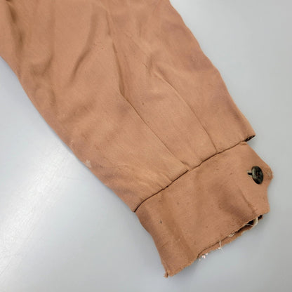 【現状渡し品】【メンズ】 JIM CLINTON RAYON GABARDINE JACKET レーヨン ギャバジン ジャケット アウター 146-260723-kh-12-izu サイズ：M カラー：ブラウン系 万代Net店