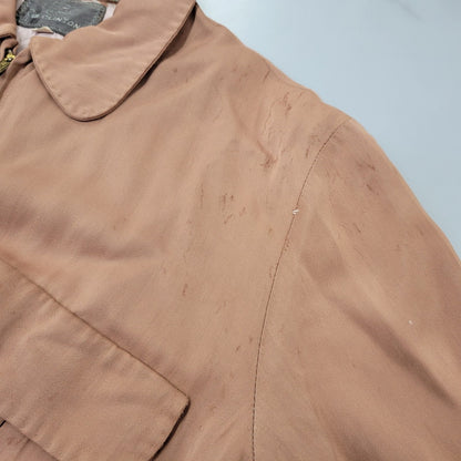 【現状渡し品】【メンズ】 JIM CLINTON RAYON GABARDINE JACKET レーヨン ギャバジン ジャケット アウター 146-260723-kh-12-izu サイズ：M カラー：ブラウン系 万代Net店