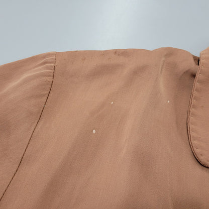 【現状渡し品】【メンズ】 JIM CLINTON RAYON GABARDINE JACKET レーヨン ギャバジン ジャケット アウター 146-260723-kh-12-izu サイズ：M カラー：ブラウン系 万代Net店