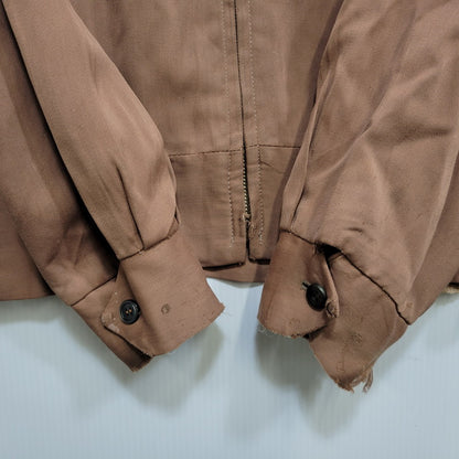 【現状渡し品】【メンズ】 JIM CLINTON RAYON GABARDINE JACKET レーヨン ギャバジン ジャケット アウター 146-260723-kh-12-izu サイズ：M カラー：ブラウン系 万代Net店