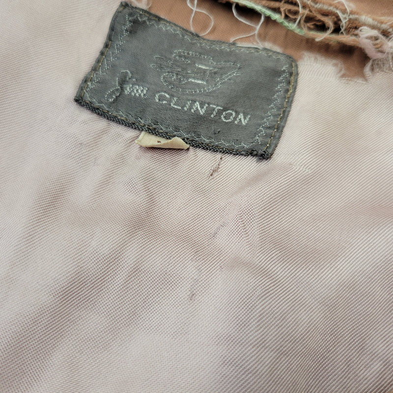【現状渡し品】【メンズ】 JIM CLINTON RAYON GABARDINE JACKET レーヨン ギャバジン ジャケット アウター 146-260723-kh-12-izu サイズ：M カラー：ブラウン系 万代Net店