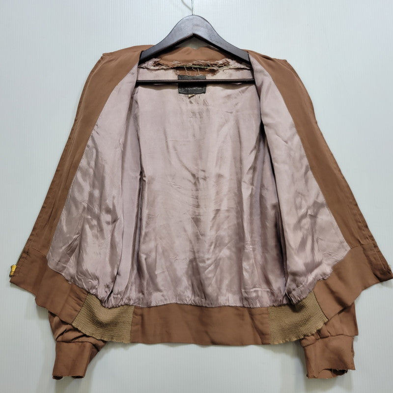 【現状渡し品】【メンズ】 JIM CLINTON RAYON GABARDINE JACKET レーヨン ギャバジン ジャケット アウター 146-260723-kh-12-izu サイズ：M カラー：ブラウン系 万代Net店