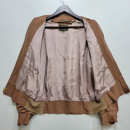 【現状渡し品】【メンズ】 JIM CLINTON RAYON GABARDINE JACKET レーヨン ギャバジン ジャケット アウター 146-260723-kh-12-izu サイズ：M カラー：ブラウン系 万代Net店