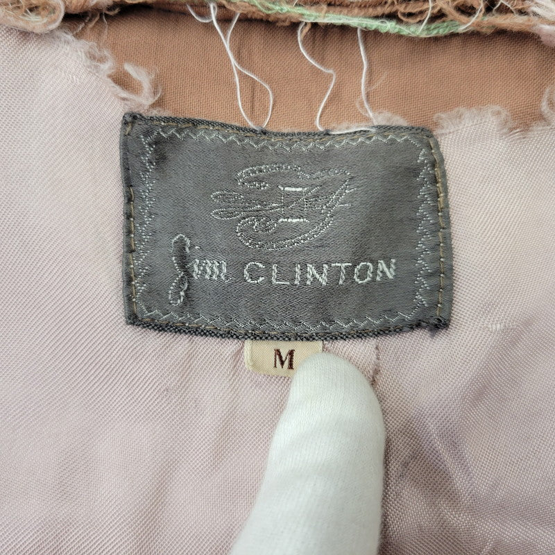 【現状渡し品】【メンズ】 JIM CLINTON RAYON GABARDINE JACKET レーヨン ギャバジン ジャケット アウター 146-260723-kh-12-izu サイズ：M カラー：ブラウン系 万代Net店