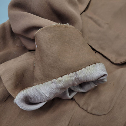 【現状渡し品】【メンズ】 JIM CLINTON RAYON GABARDINE JACKET レーヨン ギャバジン ジャケット アウター 146-260723-kh-12-izu サイズ：M カラー：ブラウン系 万代Net店
