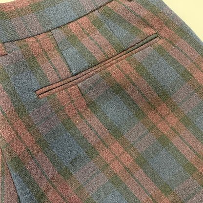【中古品】【メンズ】 USED TARTAN CHECK PANTS タータン チェック パンツ ボトムス 157-260725-kh-17-izu カラー：マルチ 万代Net店