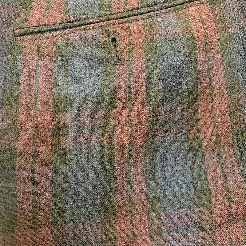 【中古品】【メンズ】 USED TARTAN CHECK PANTS タータン チェック パンツ ボトムス 157-260725-kh-17-izu カラー：マルチ 万代Net店