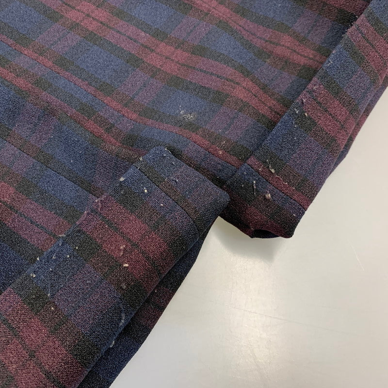 【中古品】【メンズ】 USED TARTAN CHECK PANTS タータン チェック パンツ ボトムス 157-260725-kh-17-izu カラー：マルチ 万代Net店