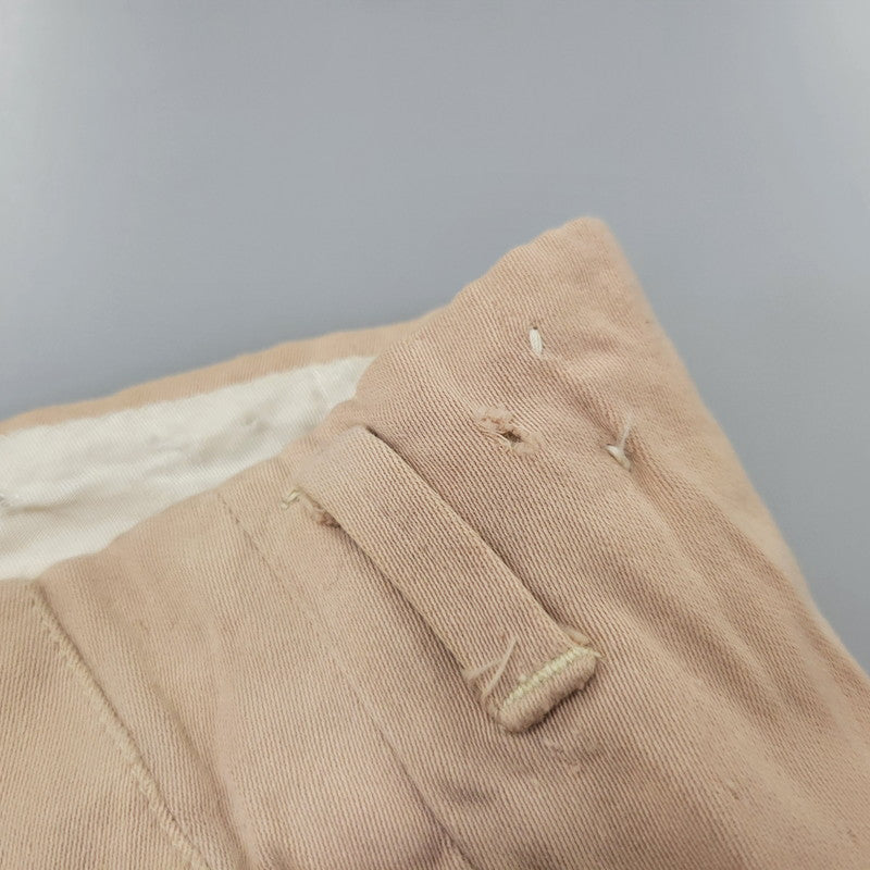 【現状渡し品】【メンズ】 USED VINTAGE MAC LAREN ZIP RAYON GABARDINE 2-TUCK SLACKS PANTS レーヨン ギャバジン 2タック スラックス パンツ 157-260723-as-24-izu カラー：ベージュ 万代Net店