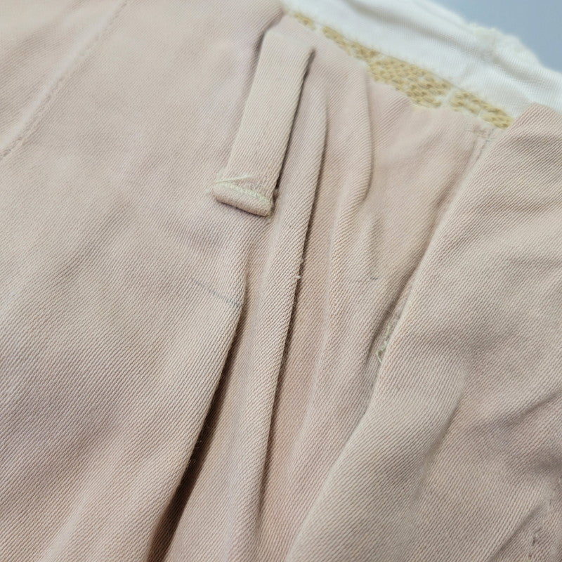 【現状渡し品】【メンズ】 USED VINTAGE MAC LAREN ZIP RAYON GABARDINE 2-TUCK SLACKS PANTS レーヨン ギャバジン 2タック スラックス パンツ 157-260723-as-24-izu カラー：ベージュ 万代Net店