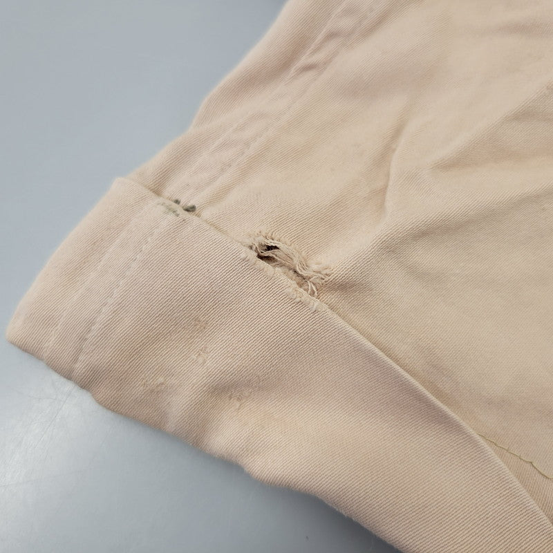【現状渡し品】【メンズ】 USED VINTAGE MAC LAREN ZIP RAYON GABARDINE 2-TUCK SLACKS PANTS レーヨン ギャバジン 2タック スラックス パンツ 157-260723-as-24-izu カラー：ベージュ 万代Net店