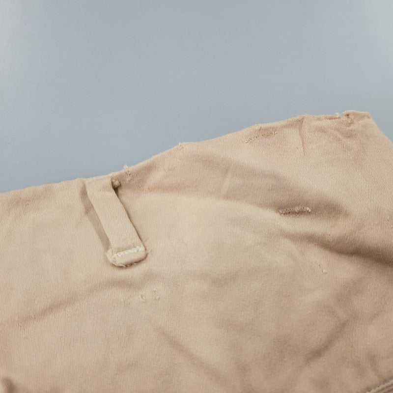 【現状渡し品】【メンズ】 USED VINTAGE MAC LAREN ZIP RAYON GABARDINE 2-TUCK SLACKS PANTS レーヨン ギャバジン 2タック スラックス パンツ 157-260723-as-24-izu カラー：ベージュ 万代Net店