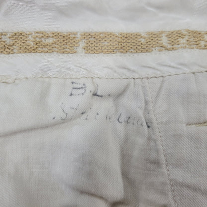 【現状渡し品】【メンズ】 USED VINTAGE MAC LAREN ZIP RAYON GABARDINE 2-TUCK SLACKS PANTS レーヨン ギャバジン 2タック スラックス パンツ 157-260723-as-24-izu カラー：ベージュ 万代Net店