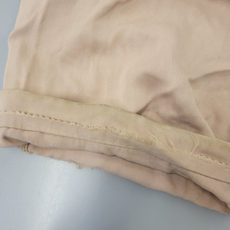 【現状渡し品】【メンズ】 USED VINTAGE MAC LAREN ZIP RAYON GABARDINE 2-TUCK SLACKS PANTS レーヨン ギャバジン 2タック スラックス パンツ 157-260723-as-24-izu カラー：ベージュ 万代Net店