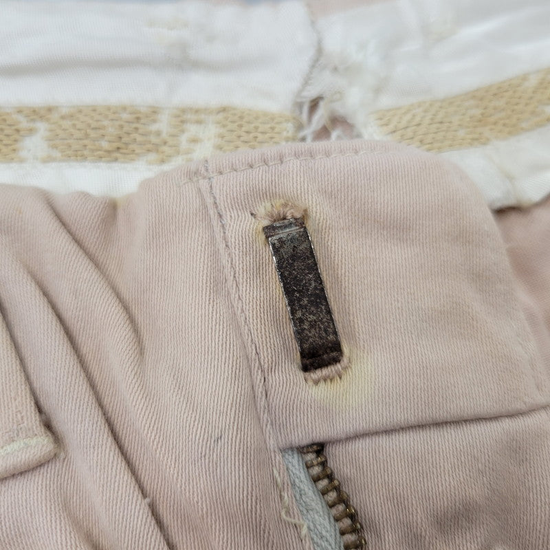 【現状渡し品】【メンズ】 USED VINTAGE MAC LAREN ZIP RAYON GABARDINE 2-TUCK SLACKS PANTS レーヨン ギャバジン 2タック スラックス パンツ 157-260723-as-24-izu カラー：ベージュ 万代Net店