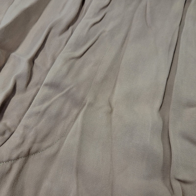 【現状渡し品】【メンズ】 USED VINTAGE MAC LAREN ZIP RAYON GABARDINE 2-TUCK SLACKS PANTS レーヨン ギャバジン 2タック スラックス パンツ 157-260723-as-24-izu カラー：ベージュ 万代Net店