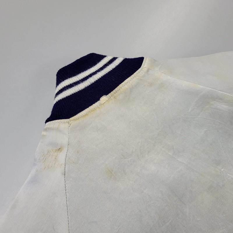 【現状渡し品】【メンズ】 USED VINTAGE TIGER SUKAJAN YKK ZIP タイガー スカジャン ジャケット 146-260723-as-10-izu カラー：ブルー/シルバー 万代Net店