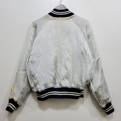【現状渡し品】【メンズ】 USED VINTAGE TIGER SUKAJAN YKK ZIP タイガー スカジャン ジャケット 146-260723-as-10-izu カラー：ブルー/シルバー 万代Net店