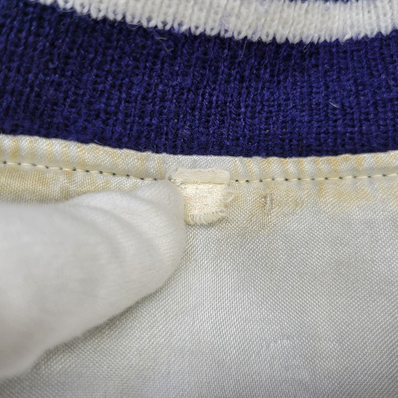 【現状渡し品】【メンズ】 USED VINTAGE TIGER SUKAJAN YKK ZIP タイガー スカジャン ジャケット 146-260723-as-10-izu カラー：ブルー/シルバー 万代Net店