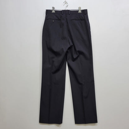 【中古美品】【メンズ】 AURALEE オーラリー LIGHT WOOL MAX GABARDINE SLACKS A25AP02MG ライトウール マックス ギャバジンスラックス パンツ 151-260723-as-11-izu サイズ：4 カラー：ブラック 万代Net店