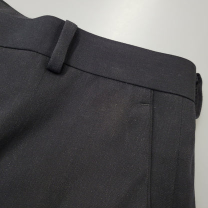 【中古美品】【メンズ】 AURALEE オーラリー LIGHT WOOL MAX GABARDINE SLACKS A25AP02MG ライトウール マックス ギャバジンスラックス パンツ 151-260723-as-11-izu サイズ：4 カラー：ブラック 万代Net店