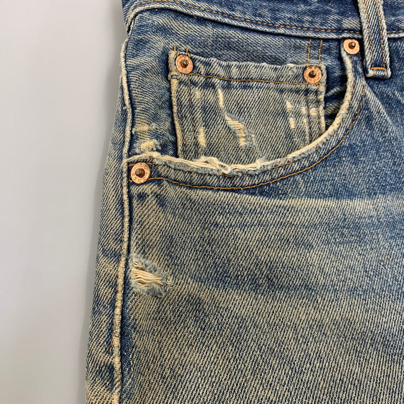 【現状渡し品】【メンズ】 Levi's リーバイス 501XX DENIM PANTS 501-0000 デニムパンツ ジーンズ 刻印511 USA製 157-260725-as-10-izu サイズ：33×33 カラー：インディゴ 万代Net店