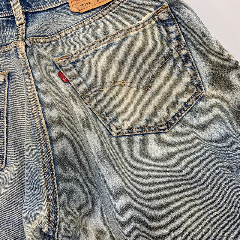 【現状渡し品】【メンズ】 Levi's リーバイス 501XX DENIM PANTS 501-0000 デニムパンツ ジーンズ 刻印511 USA製 157-260725-as-10-izu サイズ：33×33 カラー：インディゴ 万代Net店