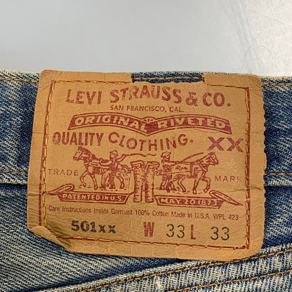 【現状渡し品】【メンズ】 Levi's リーバイス 501XX DENIM PANTS 501-0000 デニムパンツ ジーンズ 刻印511 USA製 157-260725-as-10-izu サイズ：33×33 カラー：インディゴ 万代Net店