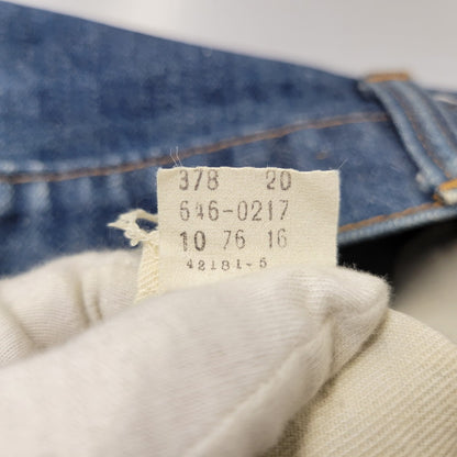 【中古品】【メンズ】 Levi's リーバイス 646 BELL BOTTOM DENIM PANTS 646-0217 ベルボトム デニムパンツ ジーンズ 刻印16 157-260723-as-13-izu サイズ：36×31 カラー：インディゴ 万代Net店