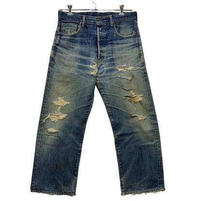 【現状渡し品】【メンズ】 Levi's リーバイス BIG-E DENIM PANTS 702-XX デニムパンツ ジーンズ 刻印J22 日本製 157-260725-as-11-izu サイズ：34×36 カラー：インディゴ 万代Net店