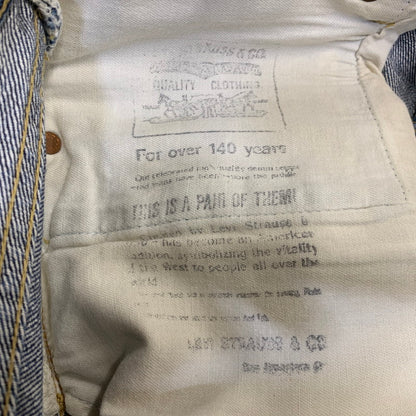 【現状渡し品】【メンズ】 Levi's リーバイス BIG-E DENIM PANTS 702-XX デニムパンツ ジーンズ 刻印J22 日本製 157-260725-as-11-izu サイズ：34×36 カラー：インディゴ 万代Net店