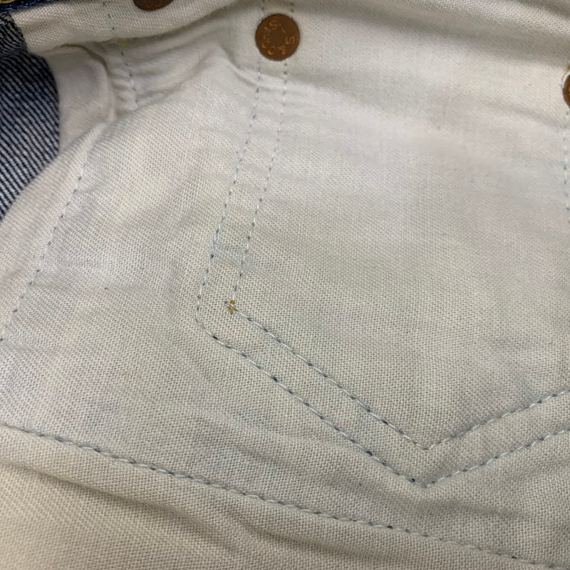 【現状渡し品】【メンズ】 Levi's リーバイス BIG-E DENIM PANTS 702-XX デニムパンツ ジーンズ 刻印J22 日本製 157-260725-as-11-izu サイズ：34×36 カラー：インディゴ 万代Net店