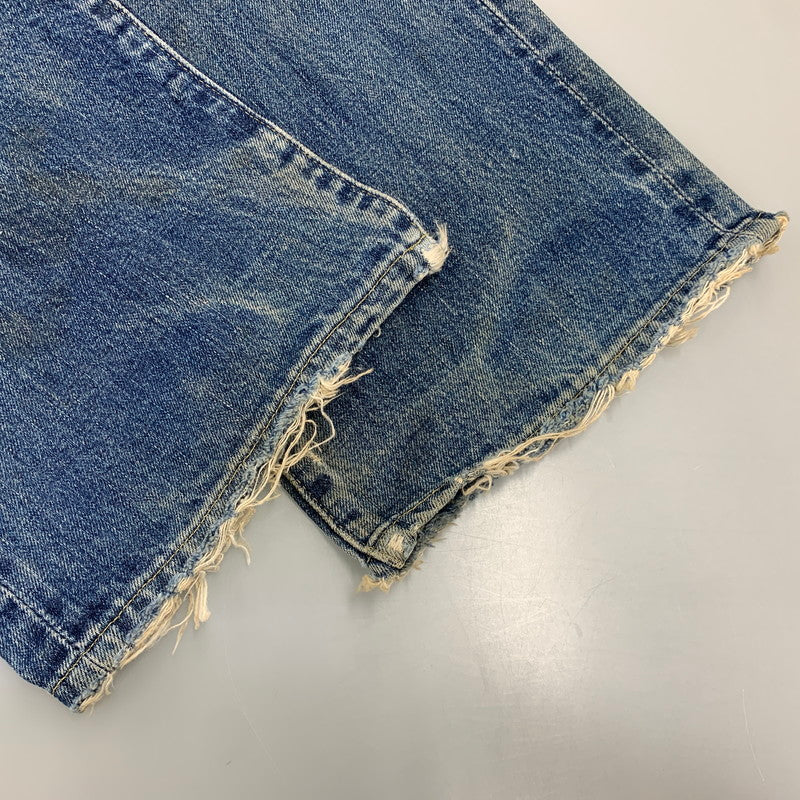 【現状渡し品】【メンズ】 Levi's リーバイス BIG-E DENIM PANTS 702-XX デニムパンツ ジーンズ 刻印J22 日本製 157-260725-as-11-izu サイズ：34×36 カラー：インディゴ 万代Net店
