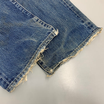 【現状渡し品】【メンズ】 Levi's リーバイス BIG-E DENIM PANTS 702-XX デニムパンツ ジーンズ 刻印J22 日本製 157-260725-as-11-izu サイズ：34×36 カラー：インディゴ 万代Net店