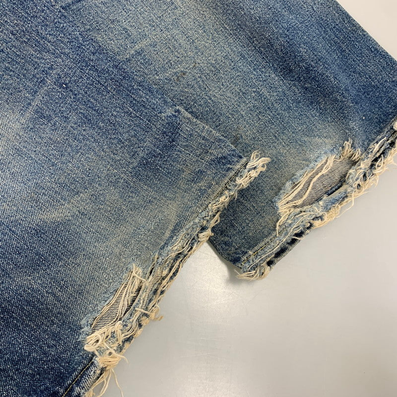 【現状渡し品】【メンズ】 Levi's リーバイス BIG-E DENIM PANTS 702-XX デニムパンツ ジーンズ 刻印J22 日本製 157-260725-as-11-izu サイズ：34×36 カラー：インディゴ 万代Net店