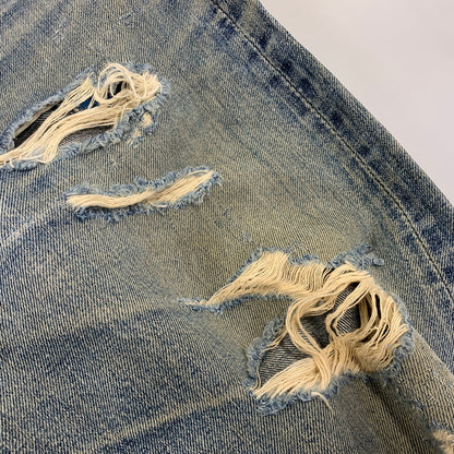 【現状渡し品】【メンズ】 Levi's リーバイス BIG-E DENIM PANTS 702-XX デニムパンツ ジーンズ 刻印J22 日本製 157-260725-as-11-izu サイズ：34×36 カラー：インディゴ 万代Net店
