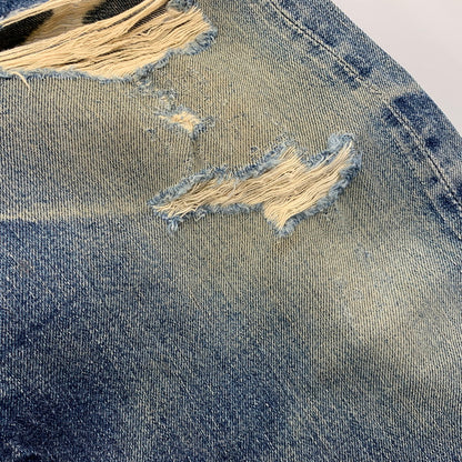 【現状渡し品】【メンズ】 Levi's リーバイス BIG-E DENIM PANTS 702-XX デニムパンツ ジーンズ 刻印J22 日本製 157-260725-as-11-izu サイズ：34×36 カラー：インディゴ 万代Net店