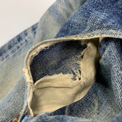 【現状渡し品】【メンズ】 Levi's リーバイス BIG-E DENIM PANTS 702-XX デニムパンツ ジーンズ 刻印J22 日本製 157-260725-as-11-izu サイズ：34×36 カラー：インディゴ 万代Net店