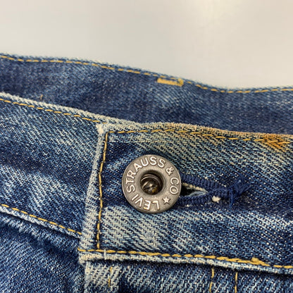 【現状渡し品】【メンズ】 Levi's リーバイス BIG-E DENIM PANTS 702-XX デニムパンツ ジーンズ 刻印J22 日本製 157-260725-as-11-izu サイズ：34×36 カラー：インディゴ 万代Net店