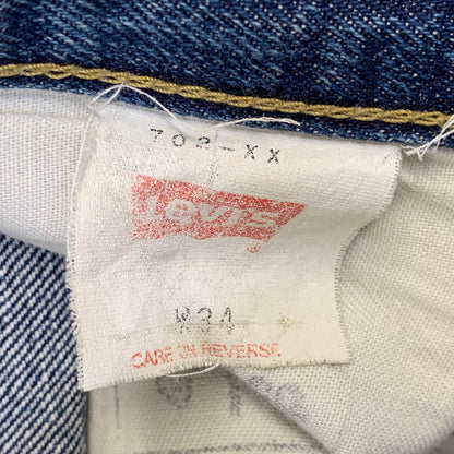 【現状渡し品】【メンズ】 Levi's リーバイス BIG-E DENIM PANTS 702-XX デニムパンツ ジーンズ 刻印J22 日本製 157-260725-as-11-izu サイズ：34×36 カラー：インディゴ 万代Net店