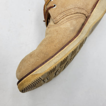 【中古品】【メンズ】 RED WING レッドウィング WORK CHUKKA BOOTS 3143 ワークチャッカ ブーツ USA製 シューズ 靴 164-260723-as-07-izu サイズ：26.5cm カラー：ベージュ 万代Net店