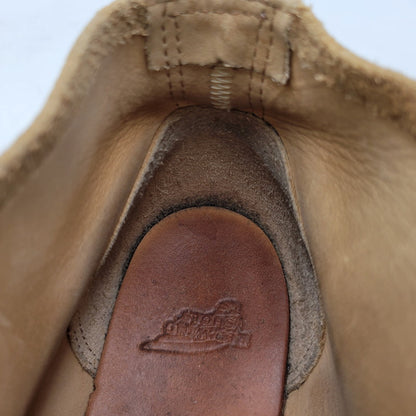 【中古品】【メンズ】 RED WING レッドウィング WORK CHUKKA BOOTS 3143 ワークチャッカ ブーツ USA製 シューズ 靴 164-260723-as-07-izu サイズ：26.5cm カラー：ベージュ 万代Net店